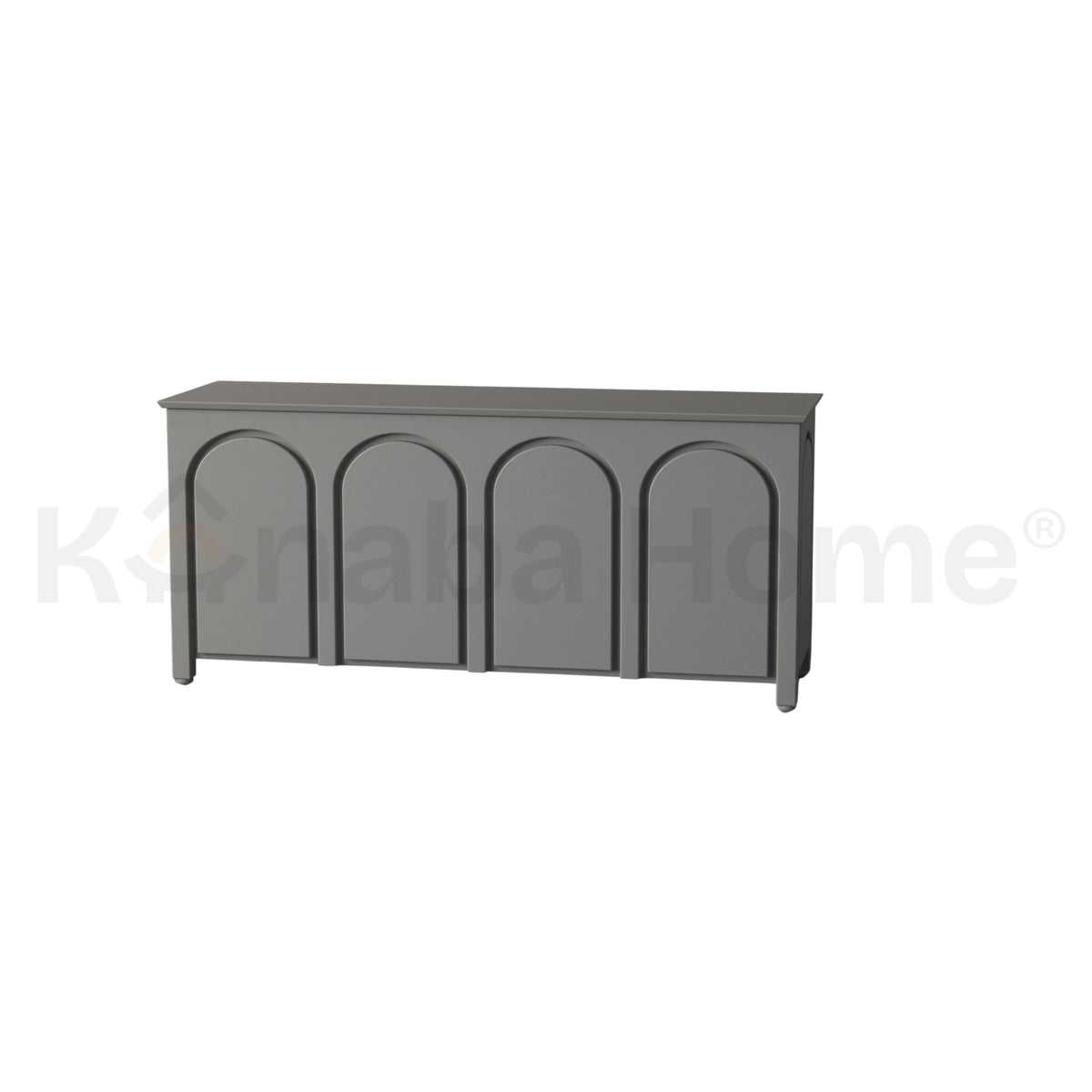 Nolita Dresser-German MDF & Beech  wooden leg-Classic Arched Panel Design-Kanaba Home