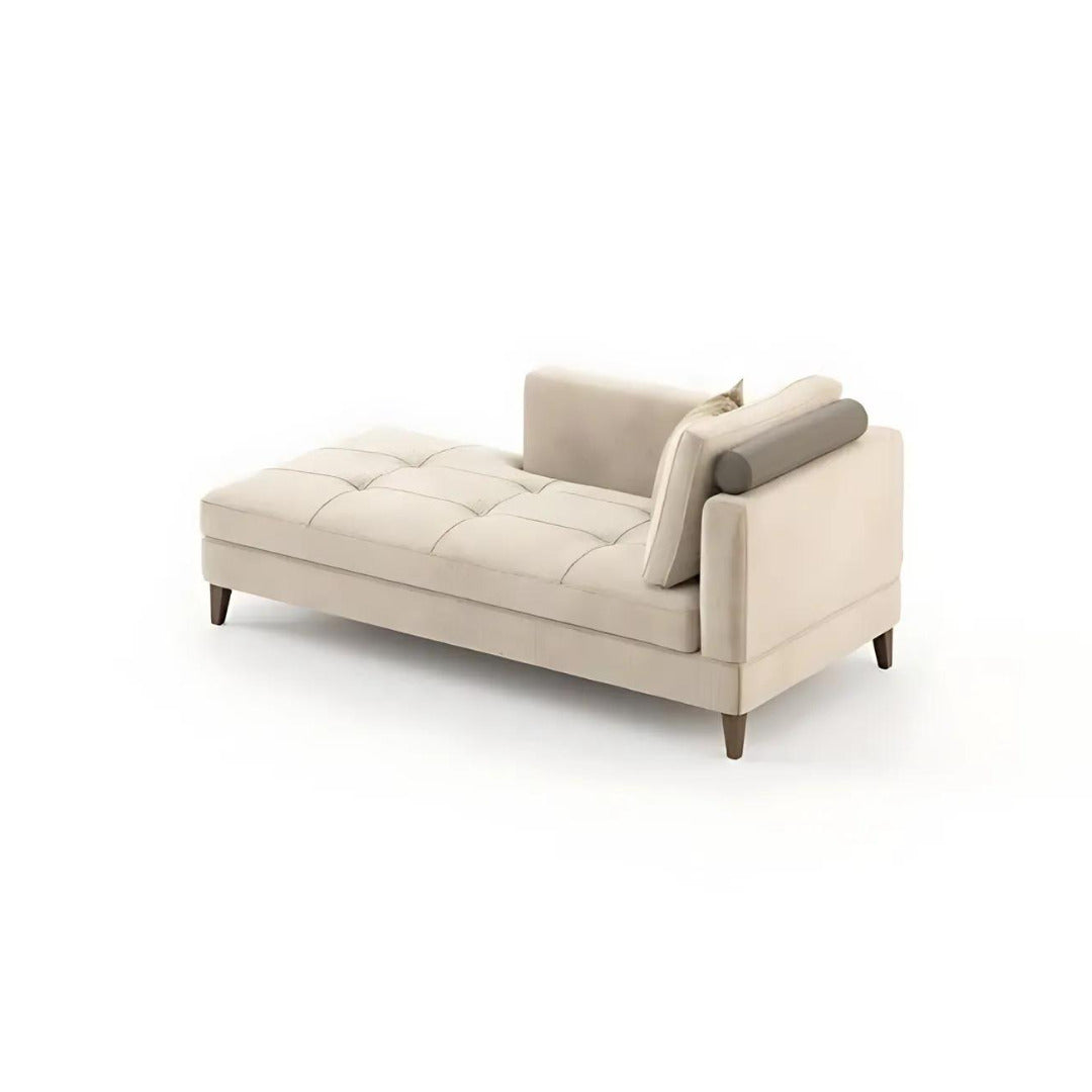 Beige Chaise Lounge