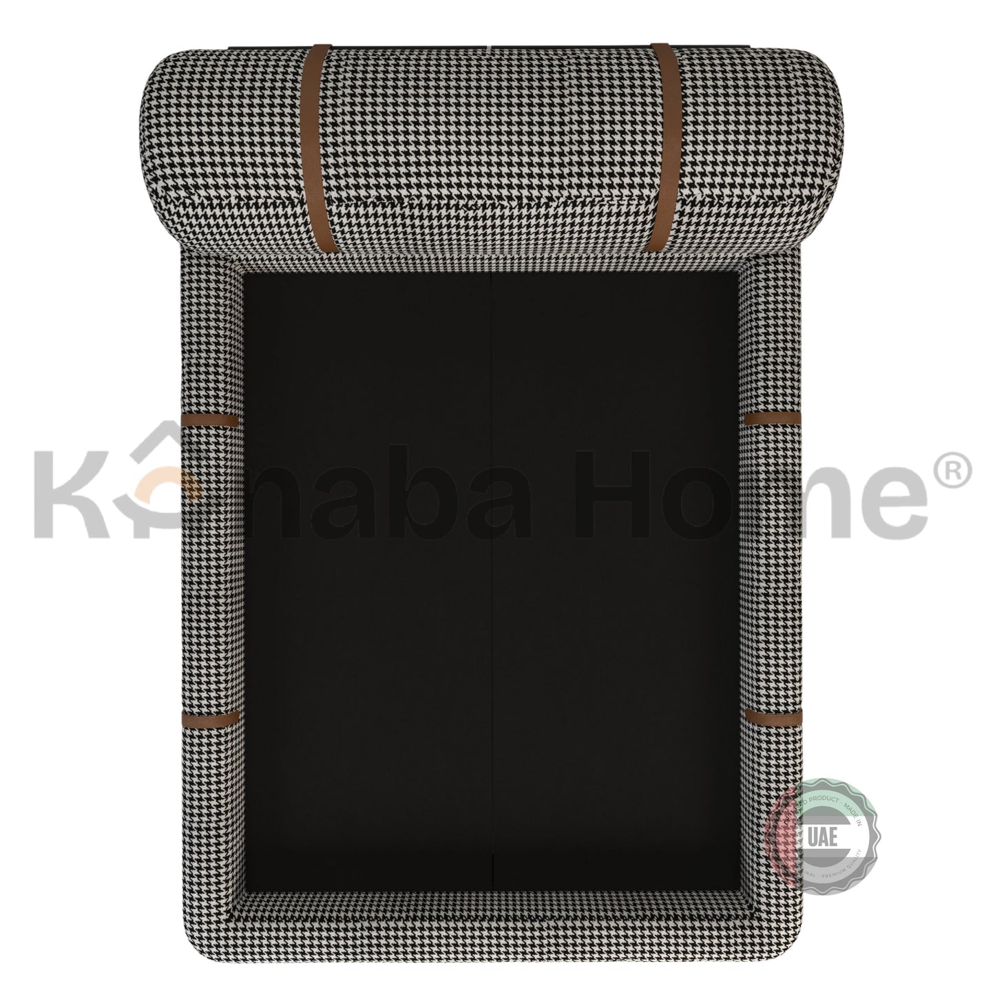 Nuvola Madrid Bed-BNDY plywood construction- & Madrid Printed fabric- Kanaba Home