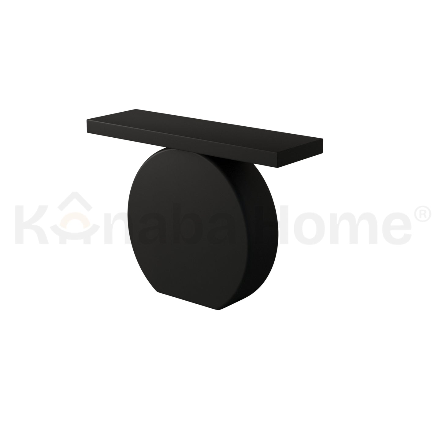 Orbita Console- German MDF wood &  bendy plywood-solid disc base-Kanaba Home