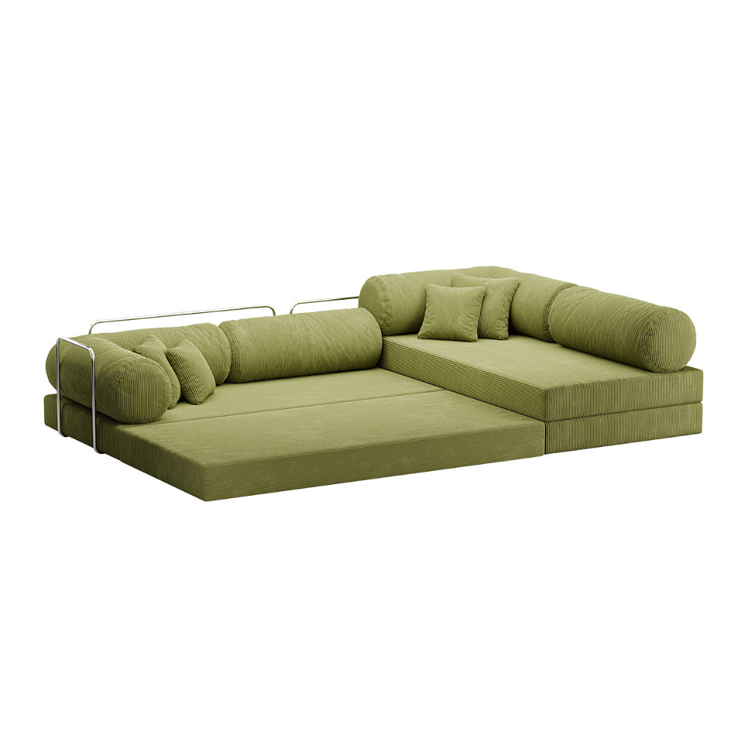 Oriva L-Shaped Sofa Bed