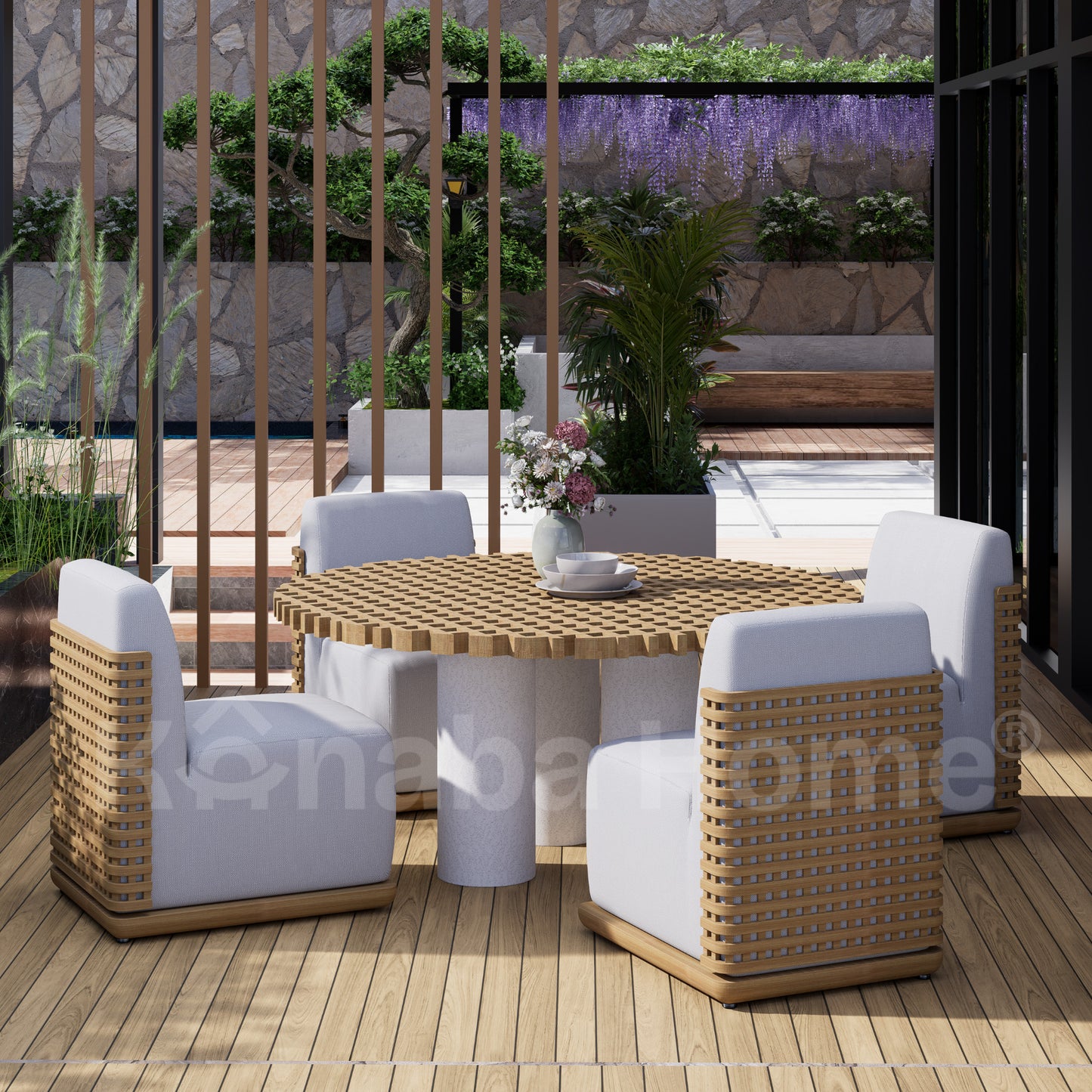 Orno Outdoor Dining Set