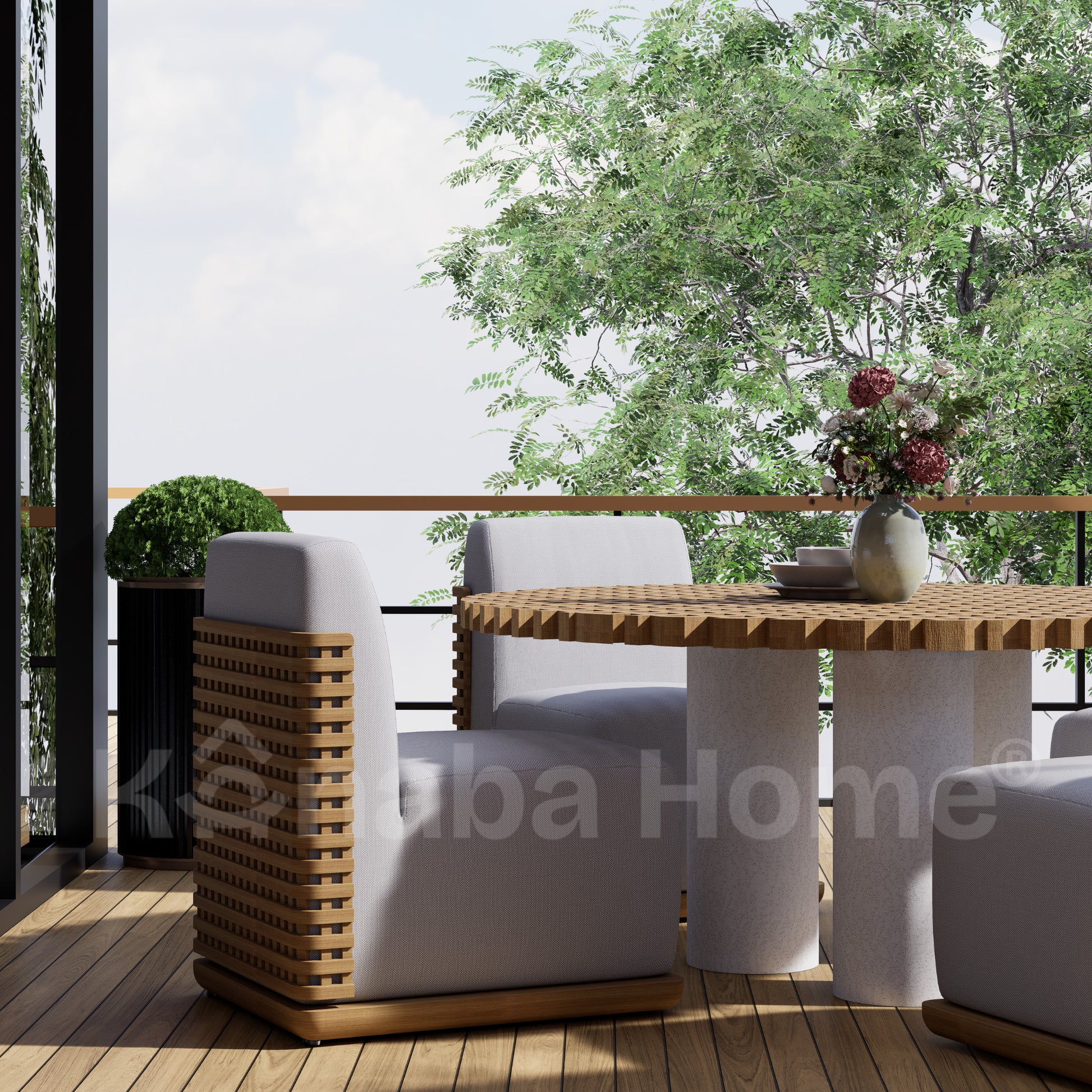 Orno Outdoor Dining Set