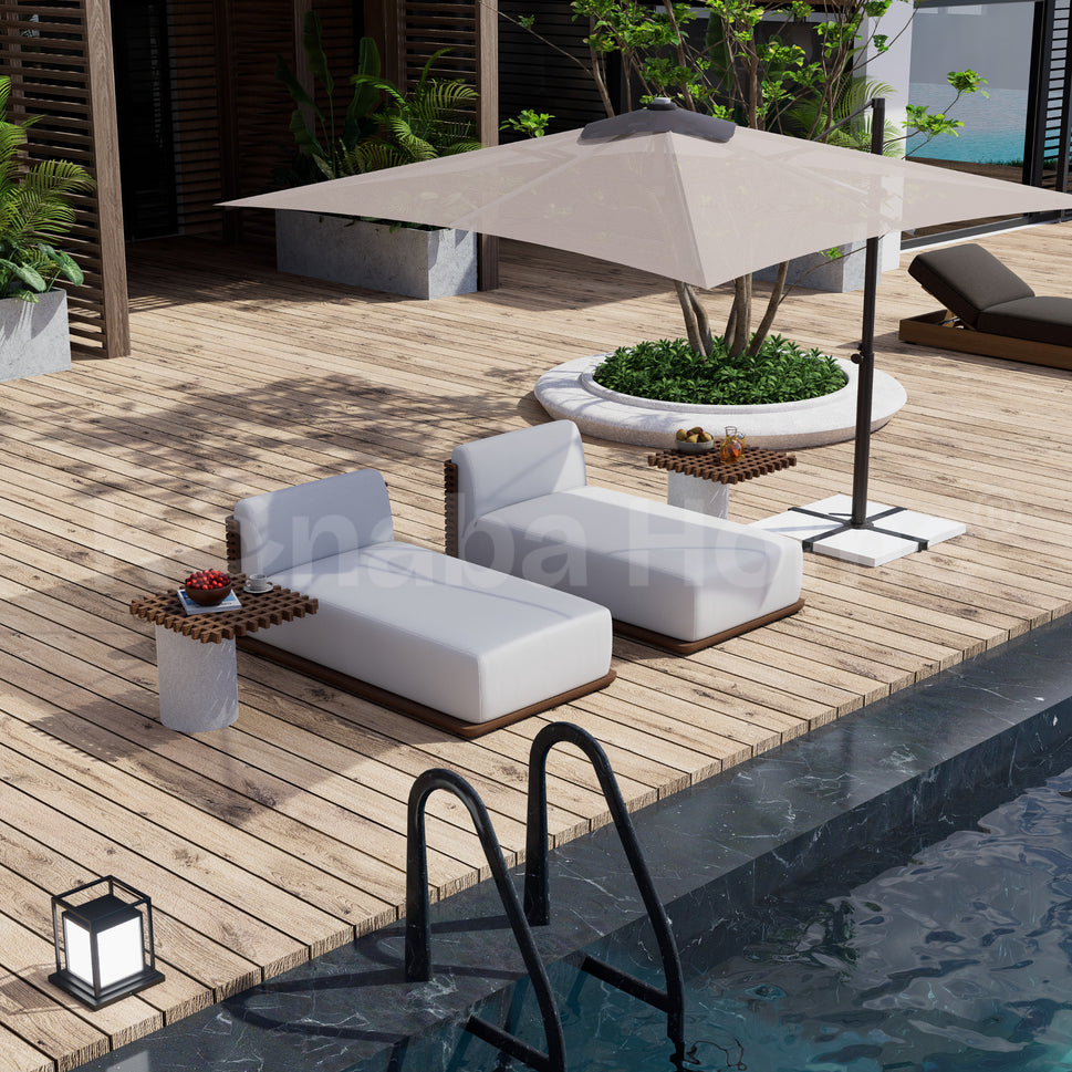 Orno Outdoor Sun Lounger Set