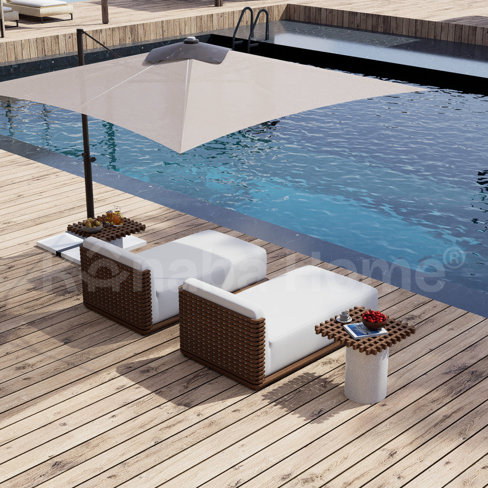 Orno Outdoor Sun Lounger Set