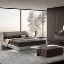 Ostrow BedC.King Bed size: Mattress 200 x 200 cm | Overall W 220 x L 225 x H 105 cm