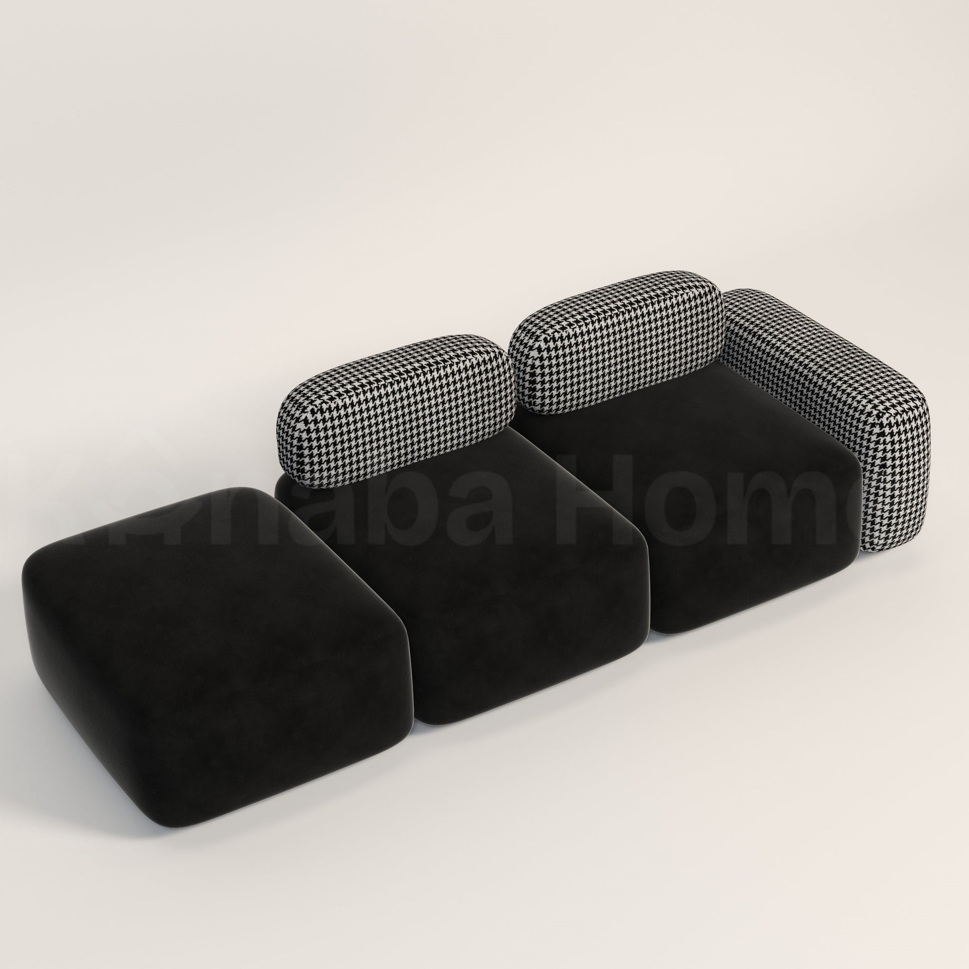 Pebble Modular Shape Sofa