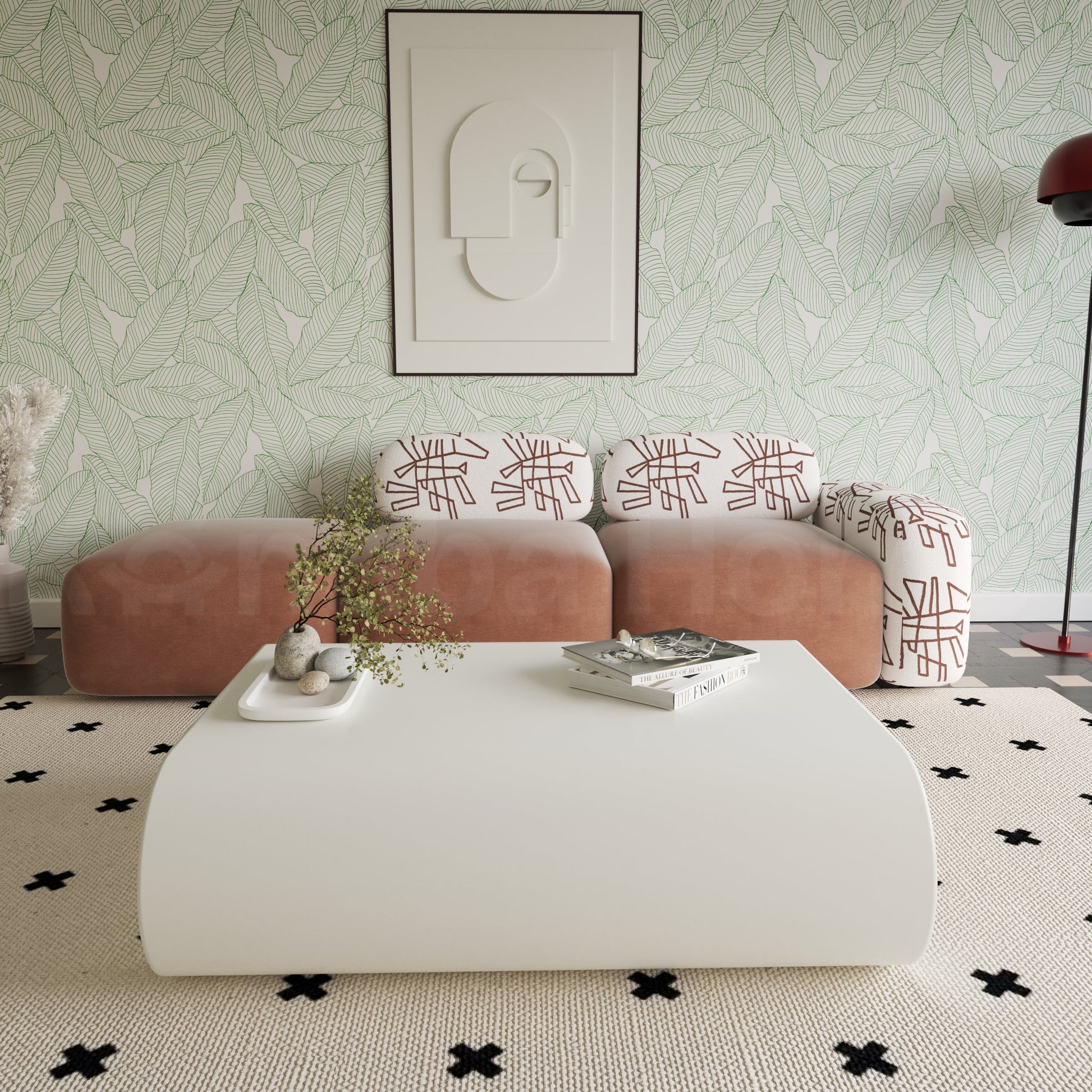 Pebble Modular Shape Sofa