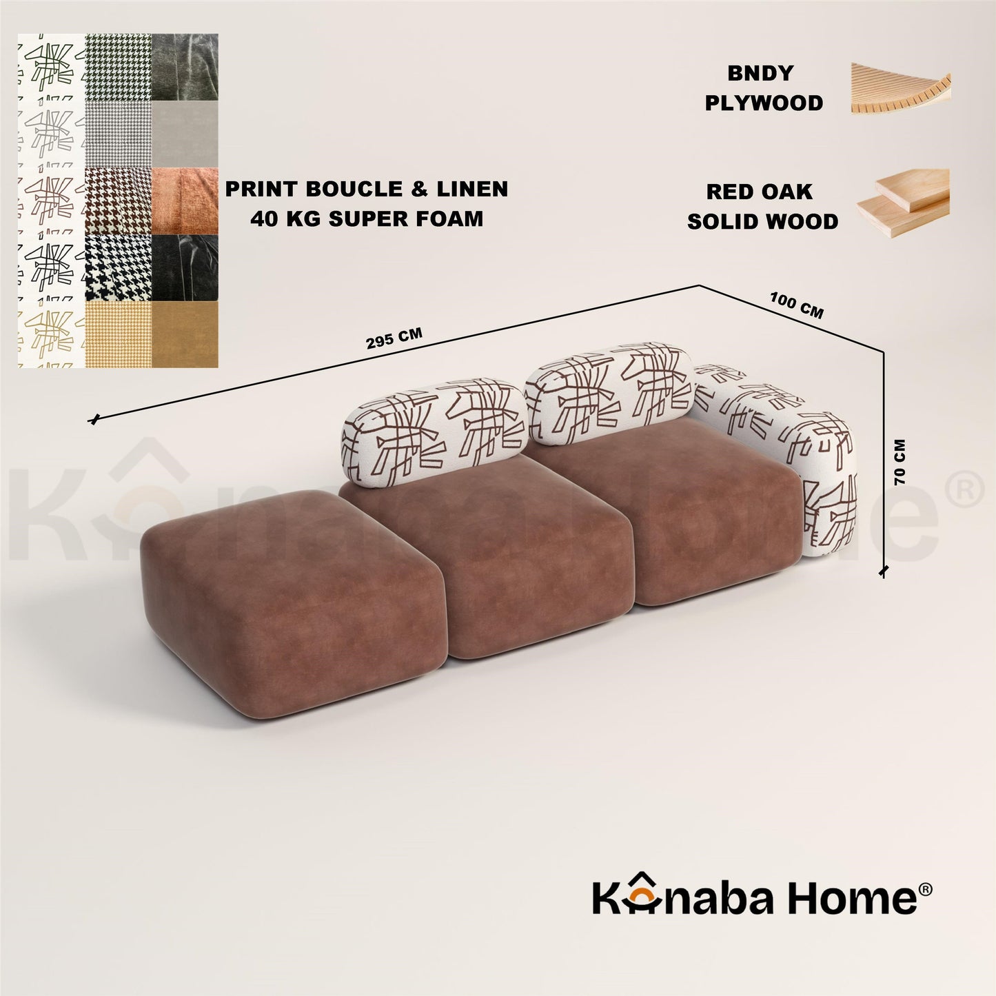 Pebble Modular Shape Sofa