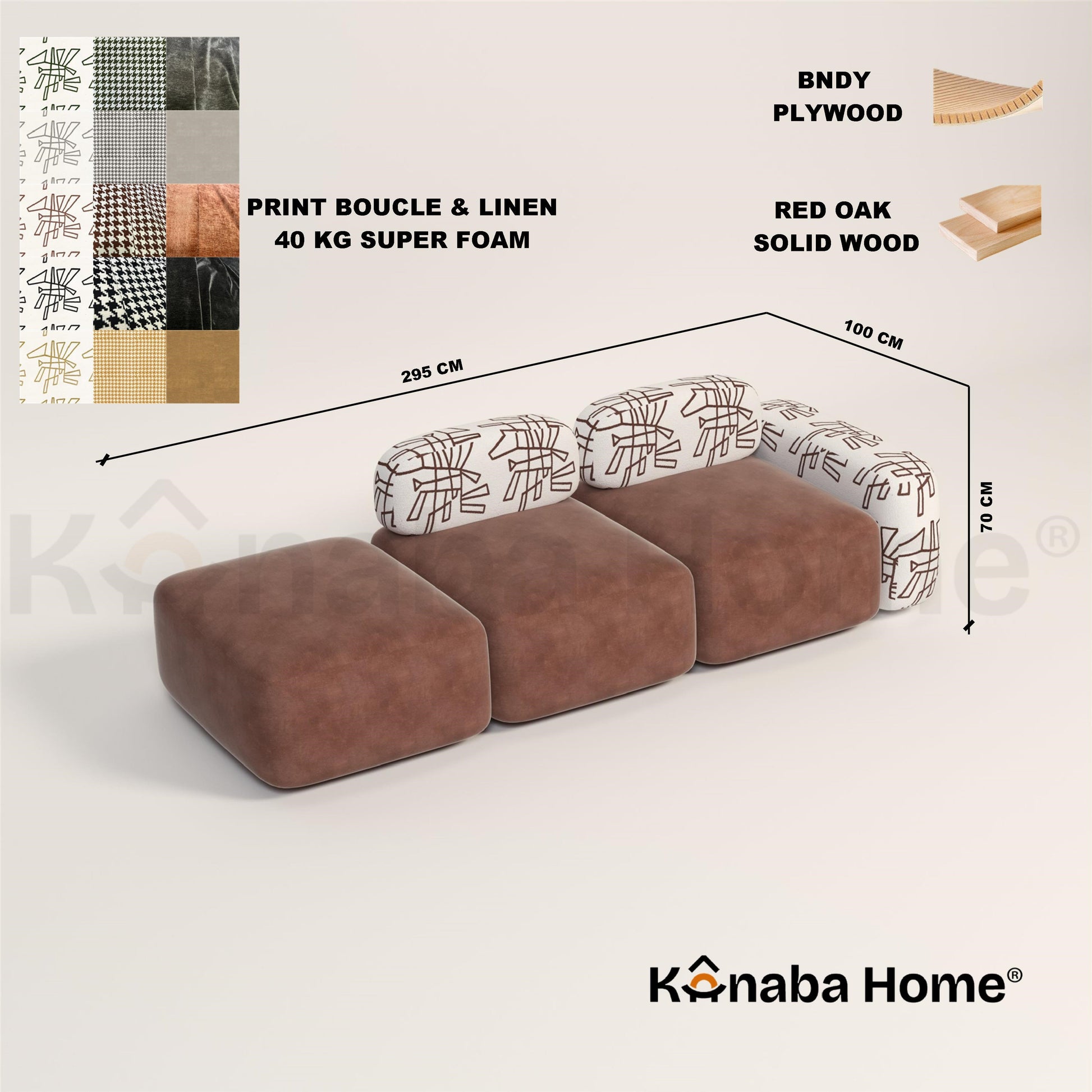 Pebble Modular Shape Sofa