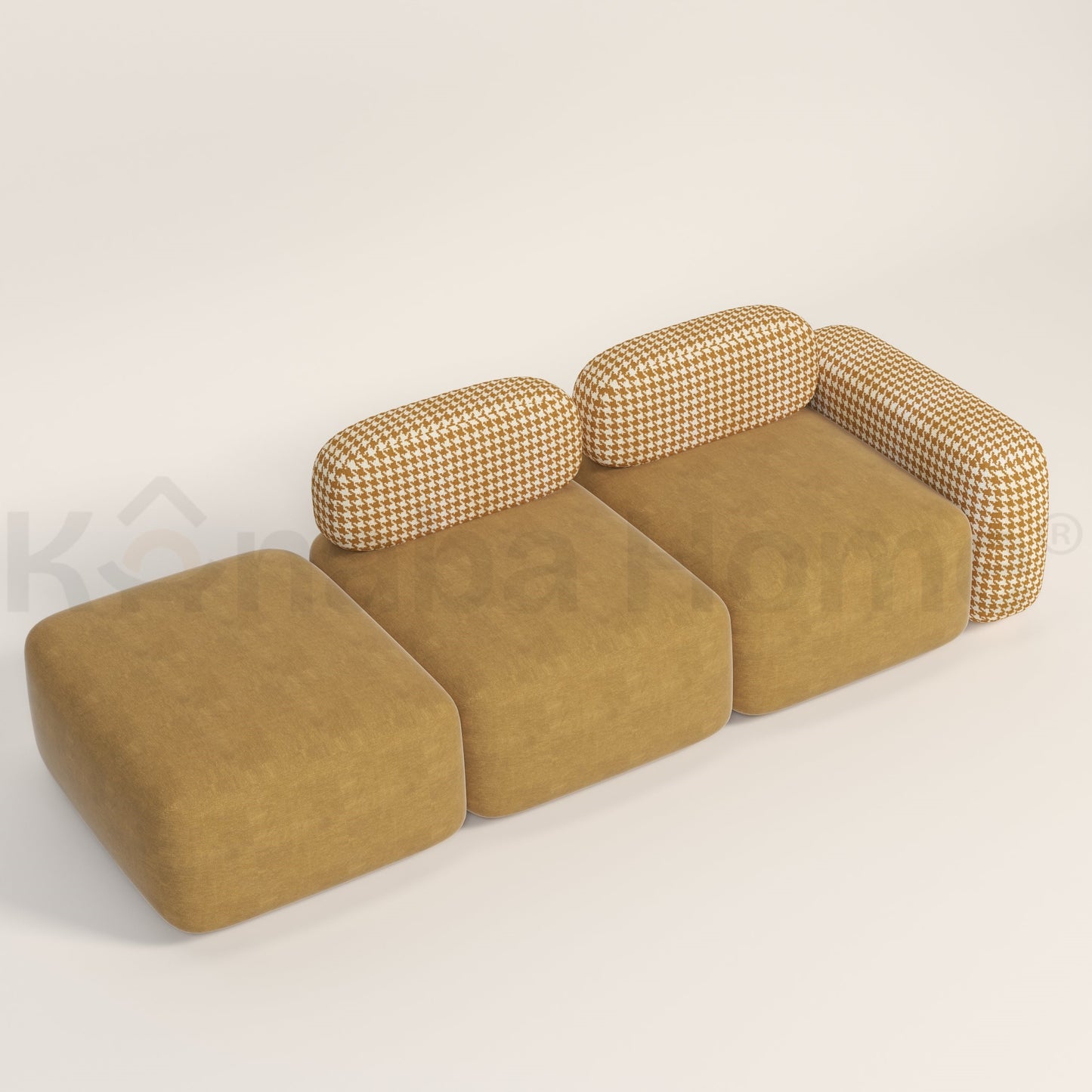 Pebble Modular Shape Sofa