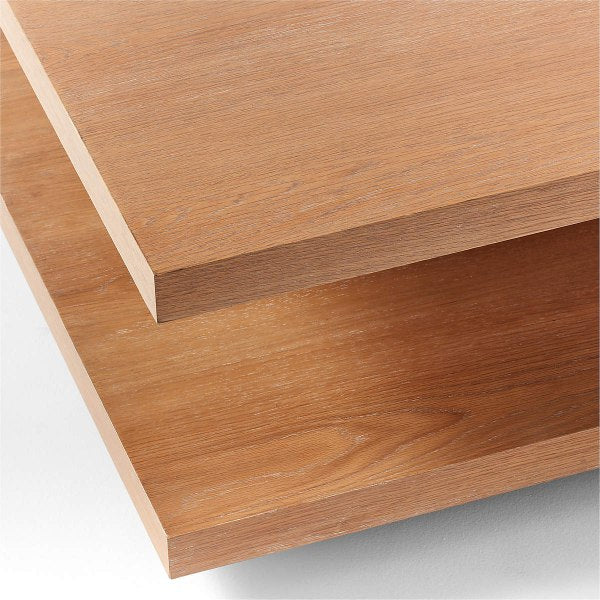 Pila Wood Tirerd Coffee Table - Kanaba Home #