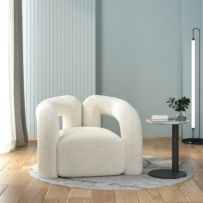 Modern Boucle Armchair UAE