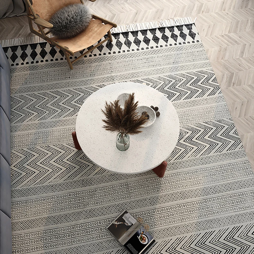 Reva White Terrazzo Coffee Table