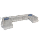 Riviera U Shape SofaLIGHT GREY ANC (9200-04) (U)