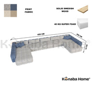 Riviera U Shape Sofa