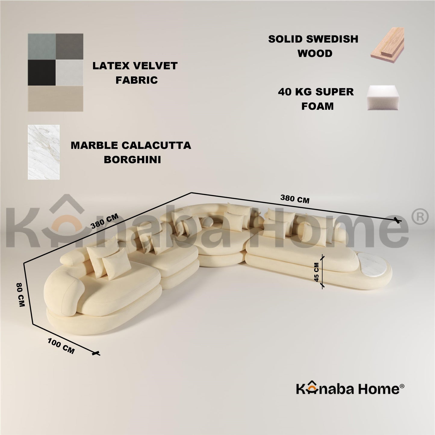 solid wood l shape sofa materials and dimensions