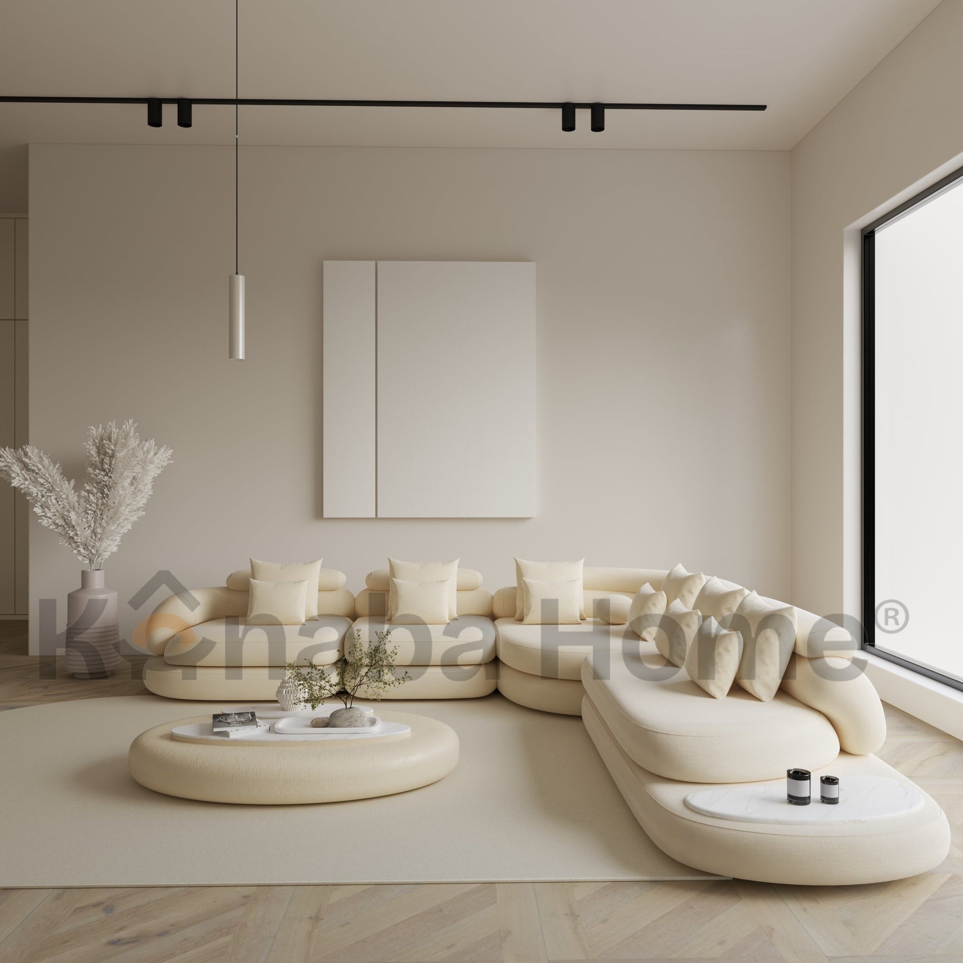 Rome L Shape Modular Sofa