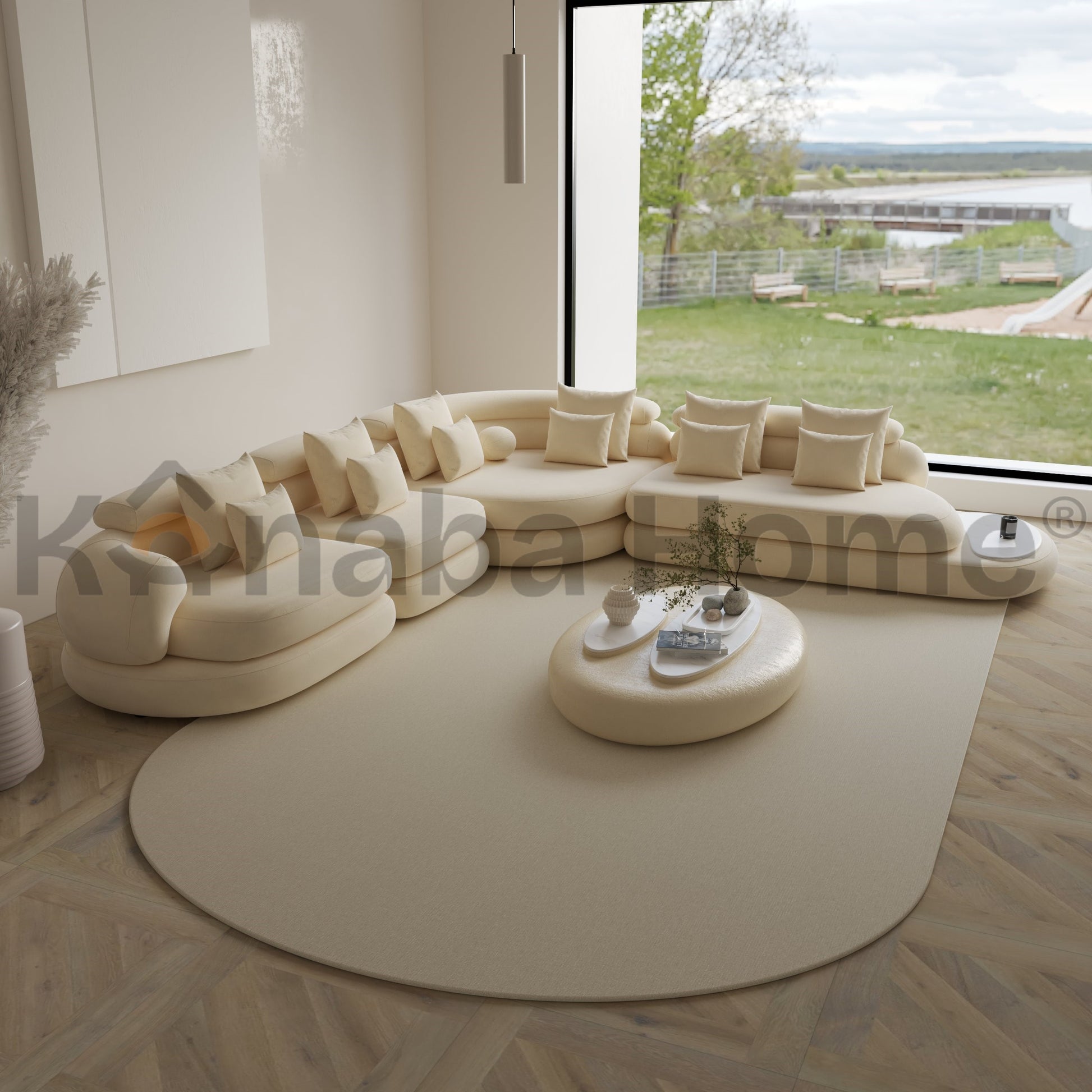 Rome L Shape Modular Sofa