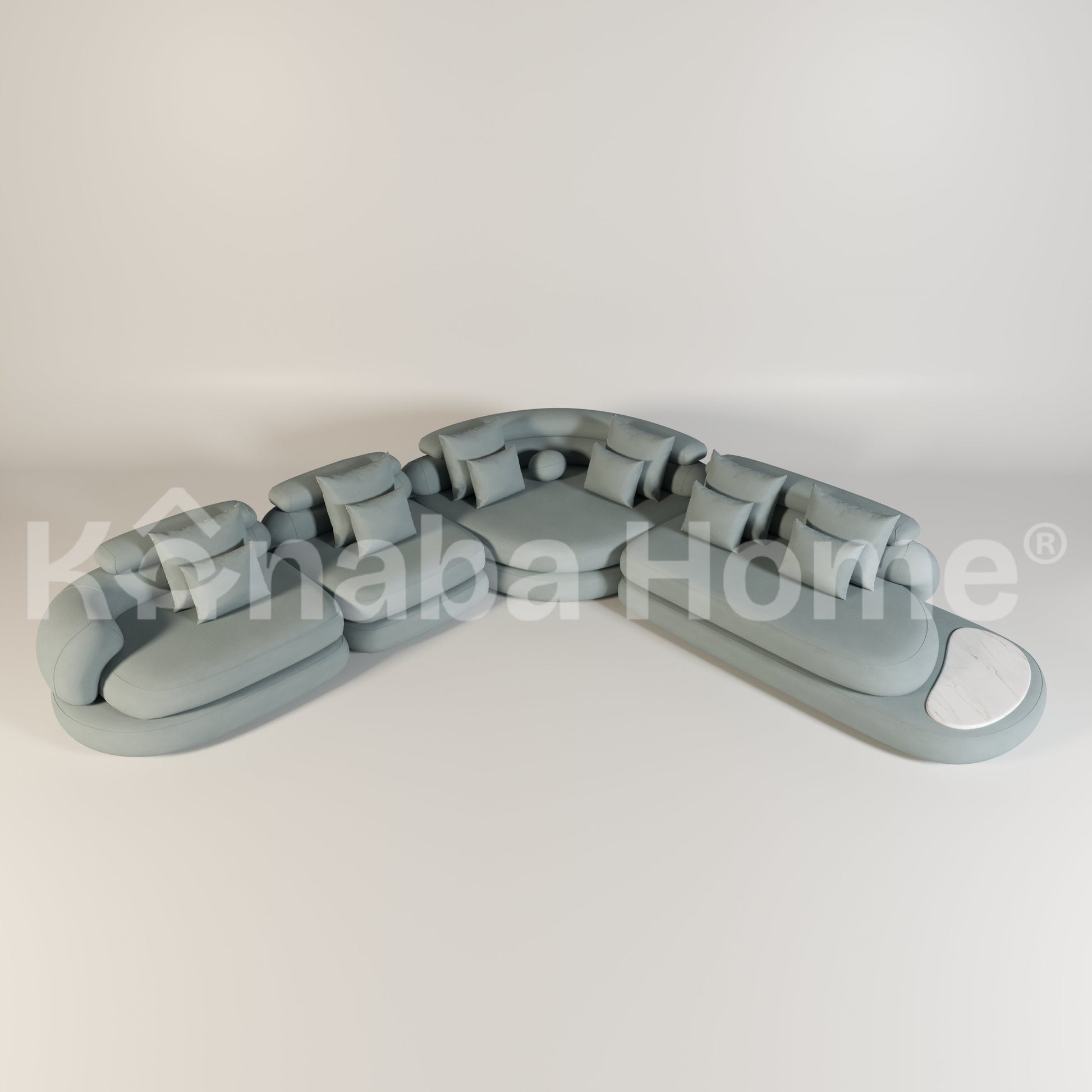 Rome L Shape Modular Sofa