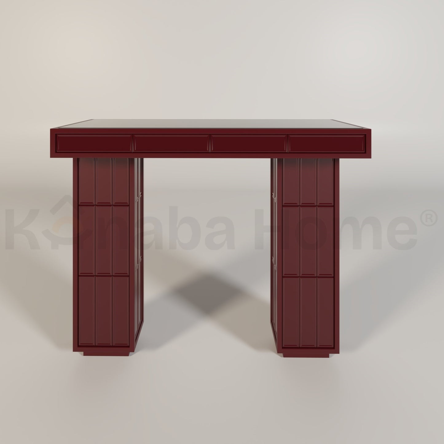 Solid Wood Rubik's Metro Tile Console