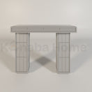 Rubik's Metro Tile ConsoleGREY RALL 9006 & METRO TILE M6802S