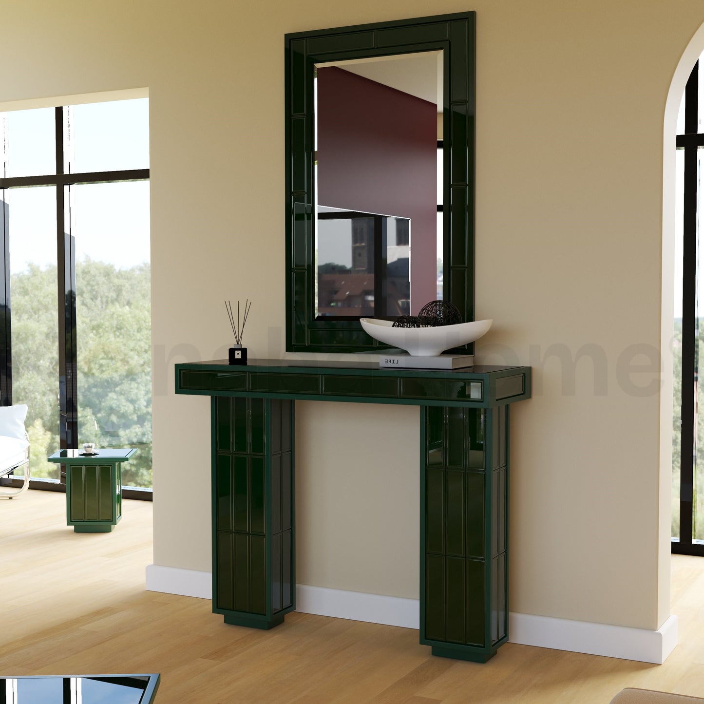 Rubik's Metro Tile Console Table