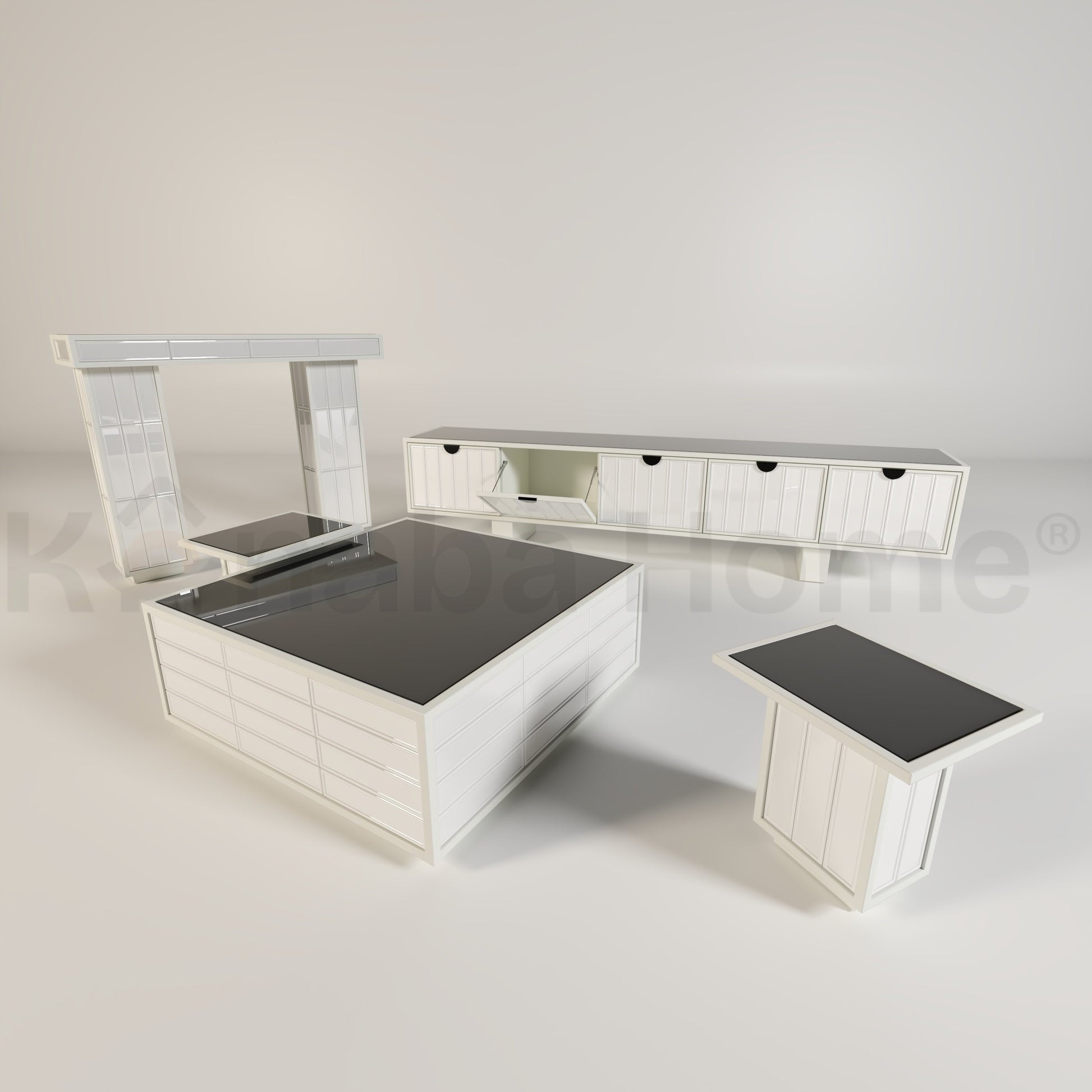 Rubik's Metro Tile Living Room Tables Set