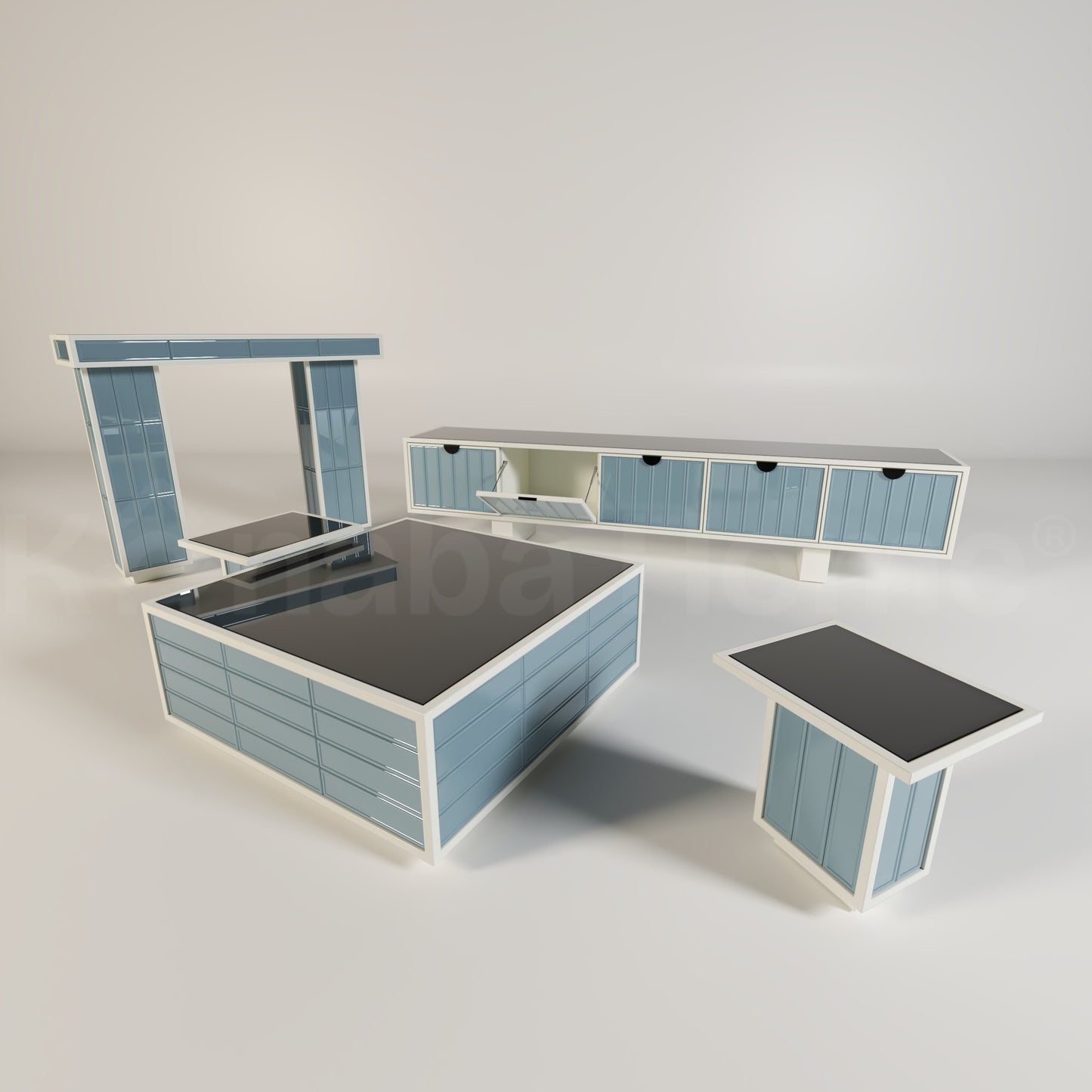 Luxury Rubik's Metro Tile Living Room Table