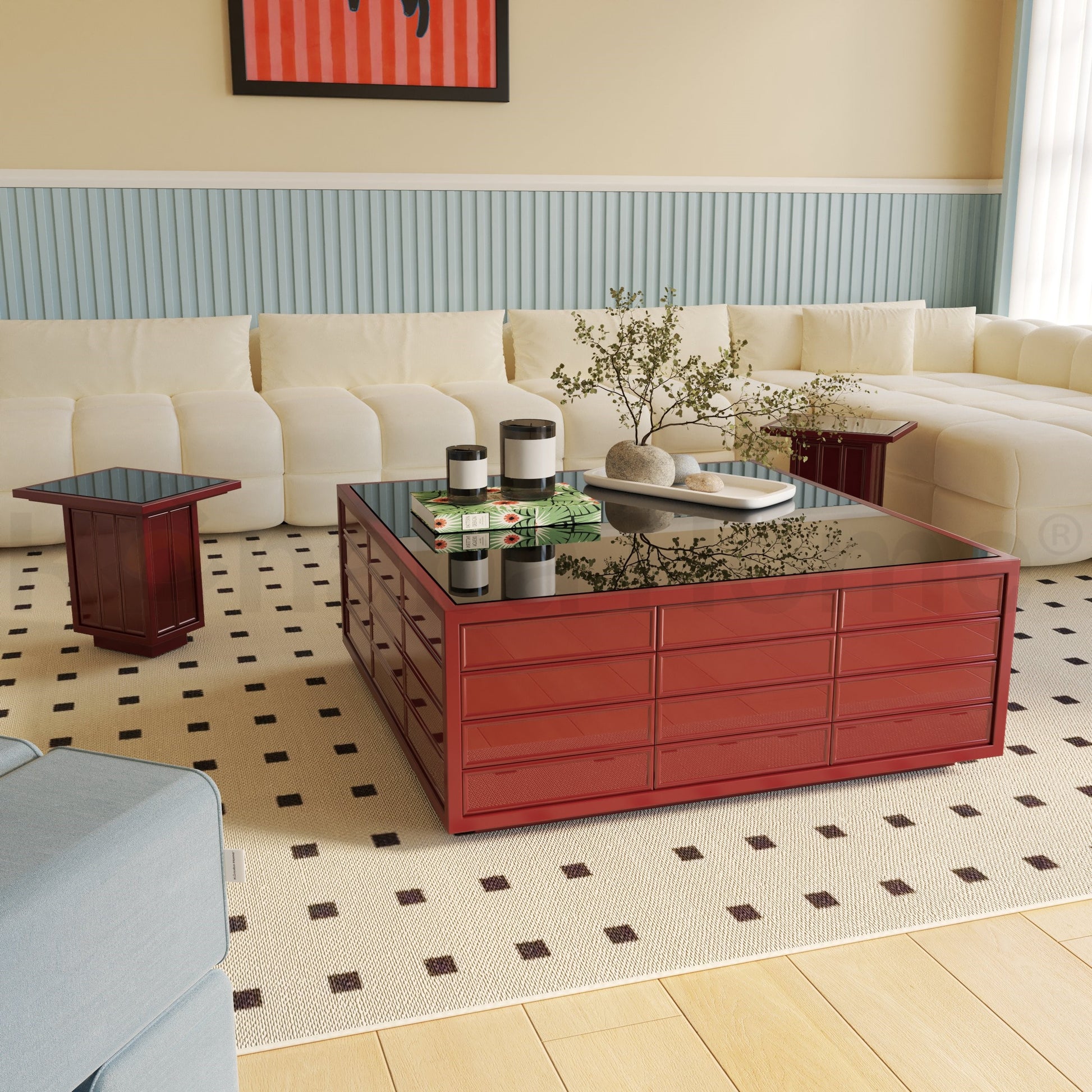 Rubik's Metro Tile Living Room Tables Set