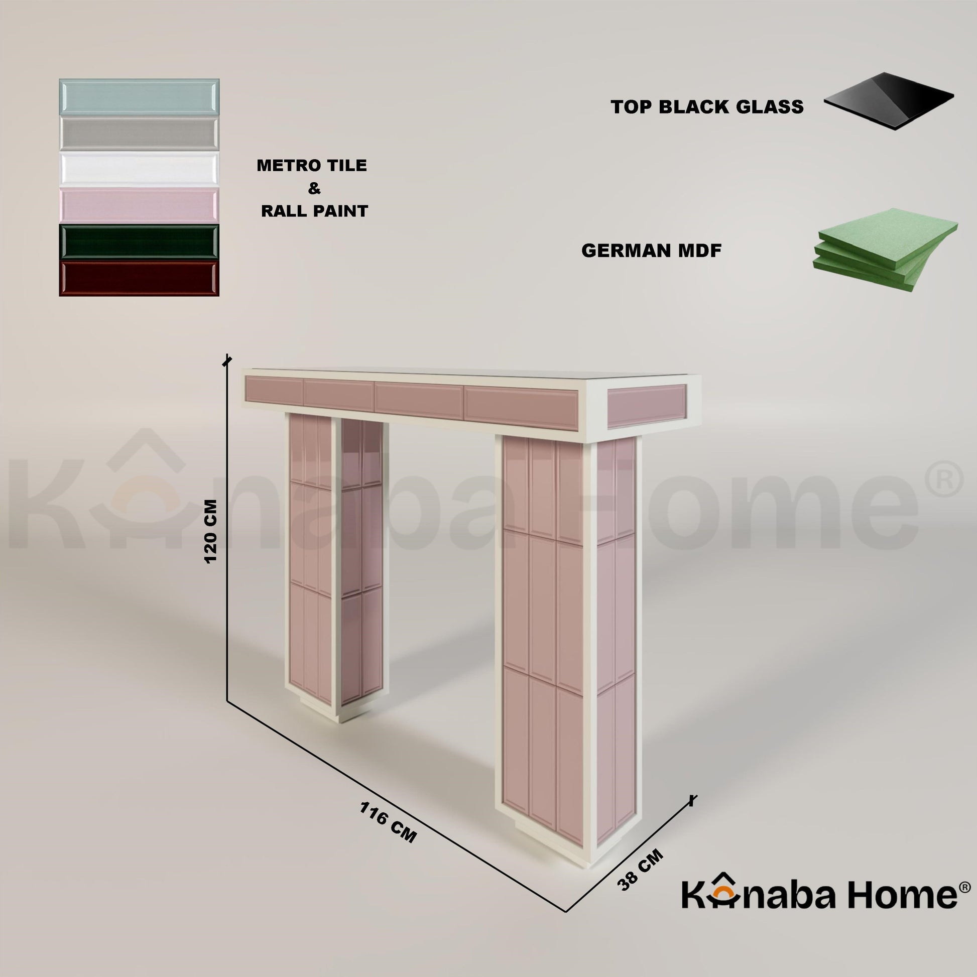 Rubik's Metro Tile Living Room Tables Set