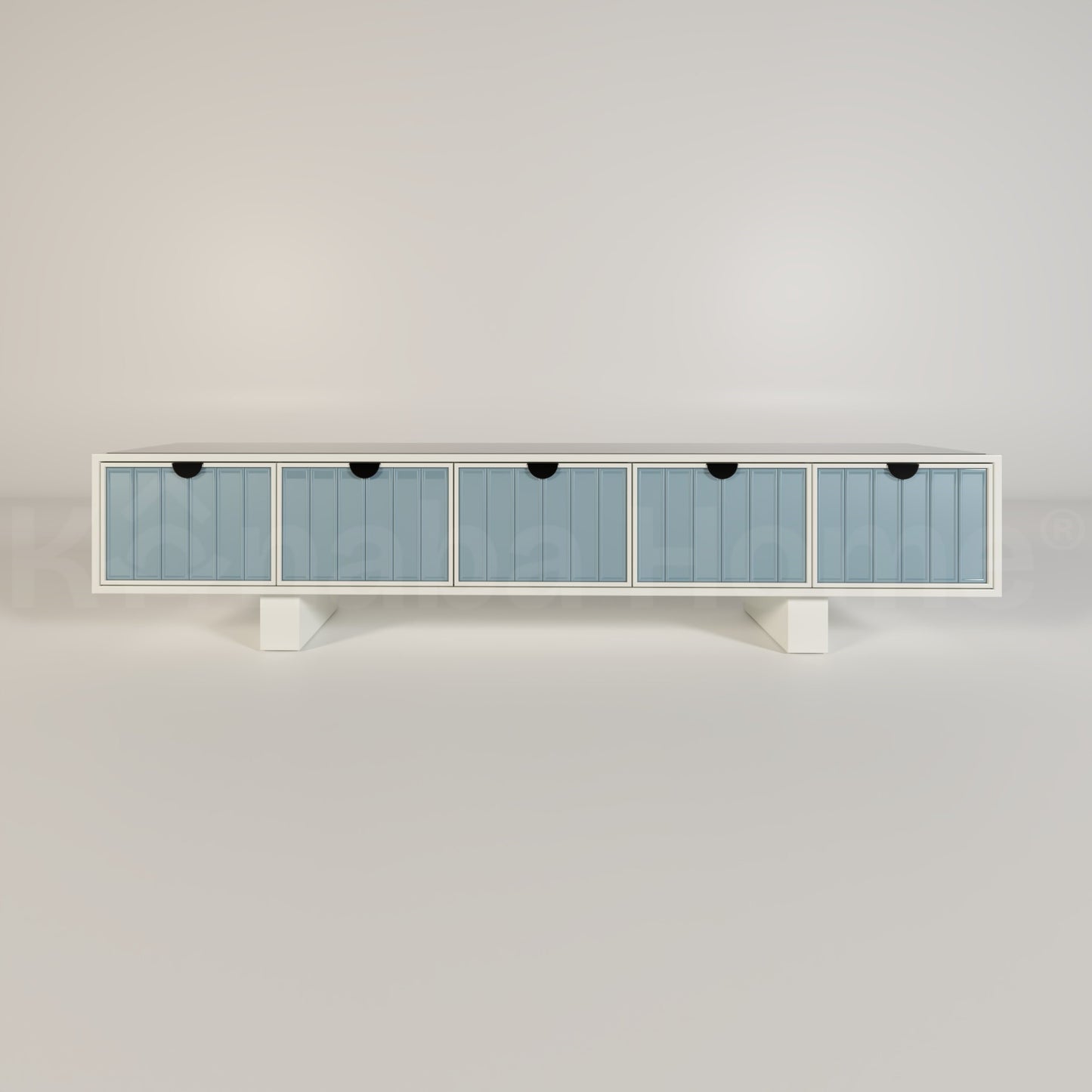 Custom Rubik's Metro Tile TV Unit