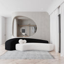 Ryn 3S SofaBlack & White / Facing Left