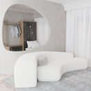 Ryn 3S SofaWhite / Facing Left