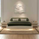 Sela Bedroom SetFull Set ( King Size Bed + 2 Nightstands)