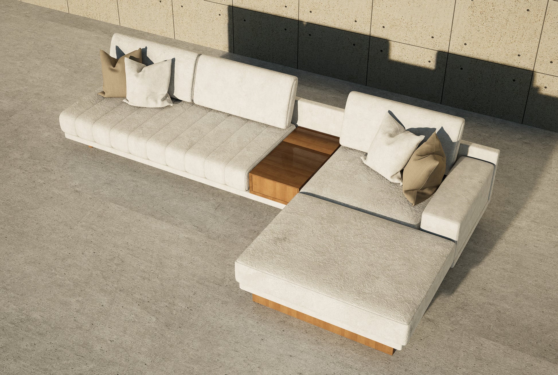 Sena L Shape Sofa