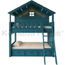 Snuggle Cottage Kids BedBLUE RAL (5025)