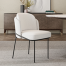 Syna Dining ChairWhite & Black