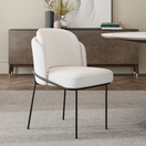 Syna Dining ChairWhite & Black