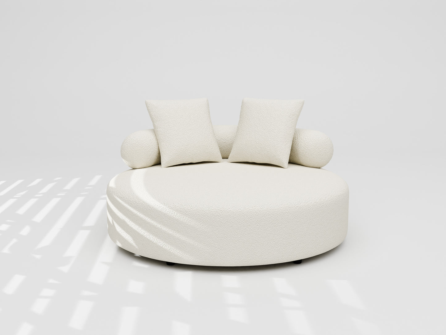 White Chaise Lounge 