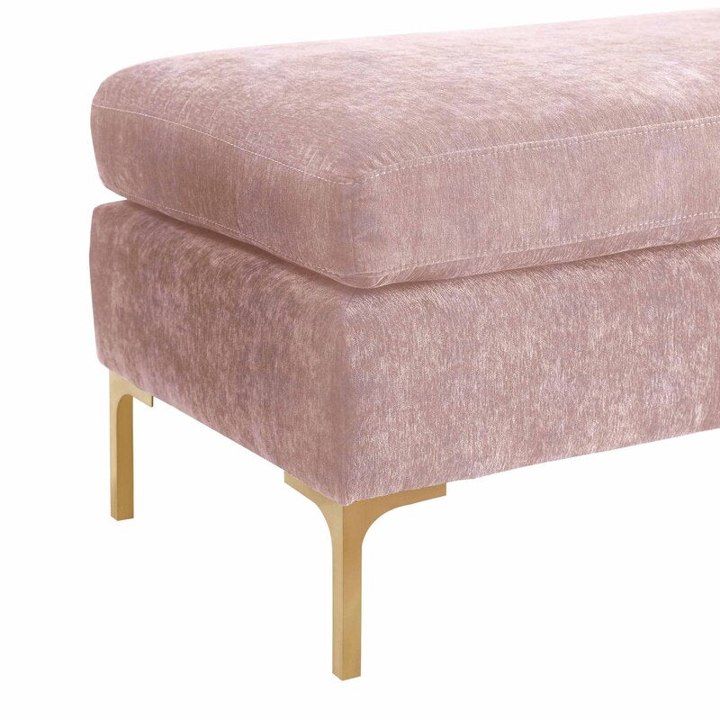 Premium Velvet Bench 
