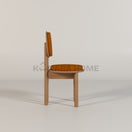 Switch Wooden chair with a cushioned seat and backrest 4 image