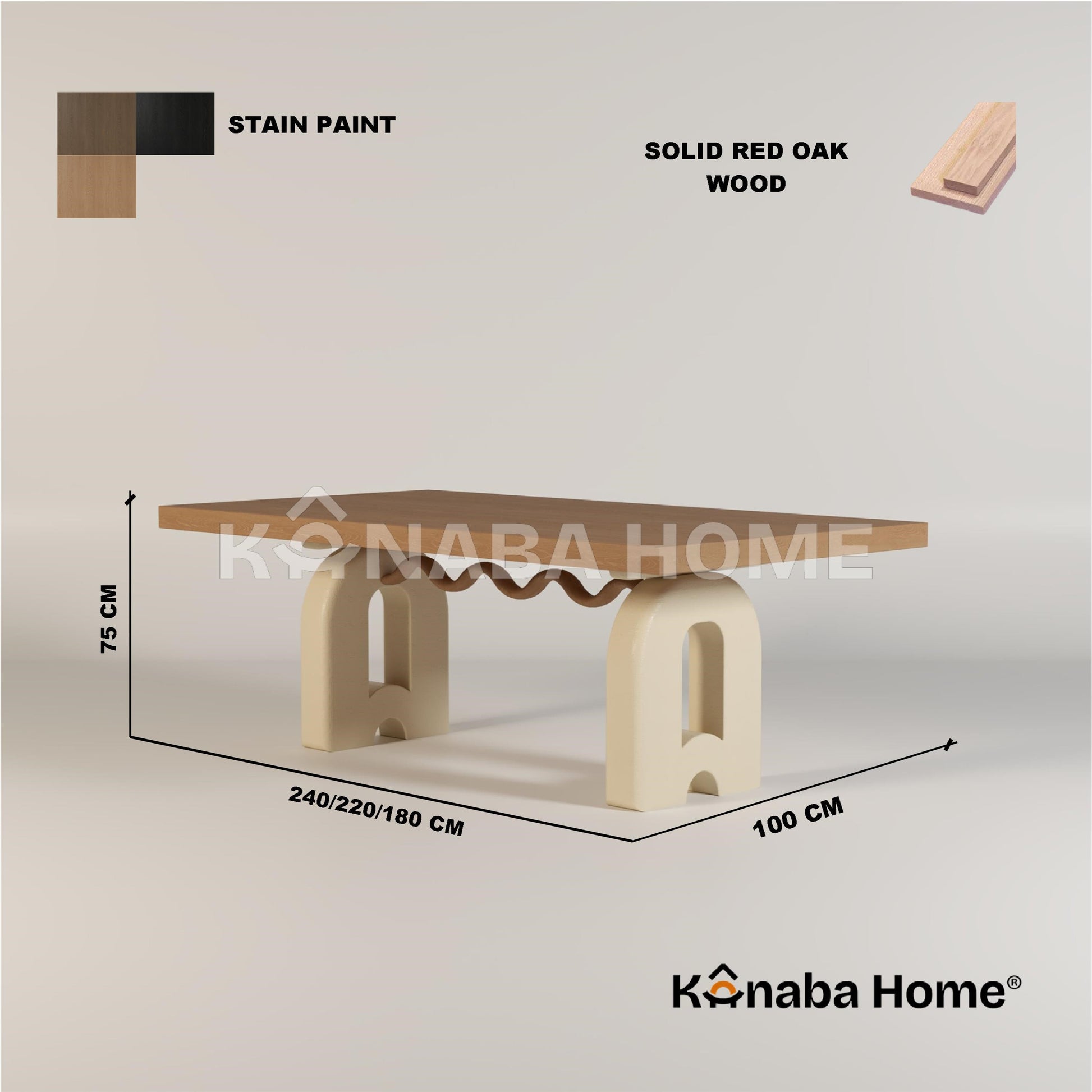 Terra Arch Dining Table