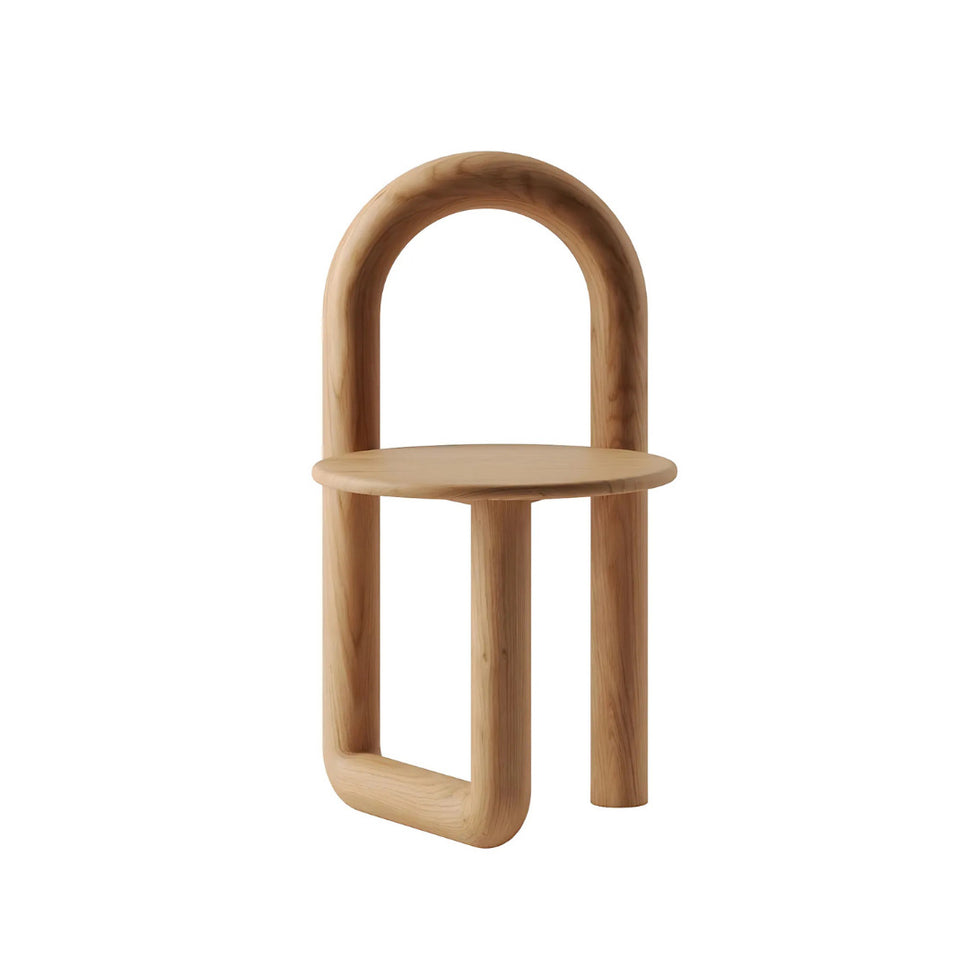 Tresta Dining ChairLight Walnut