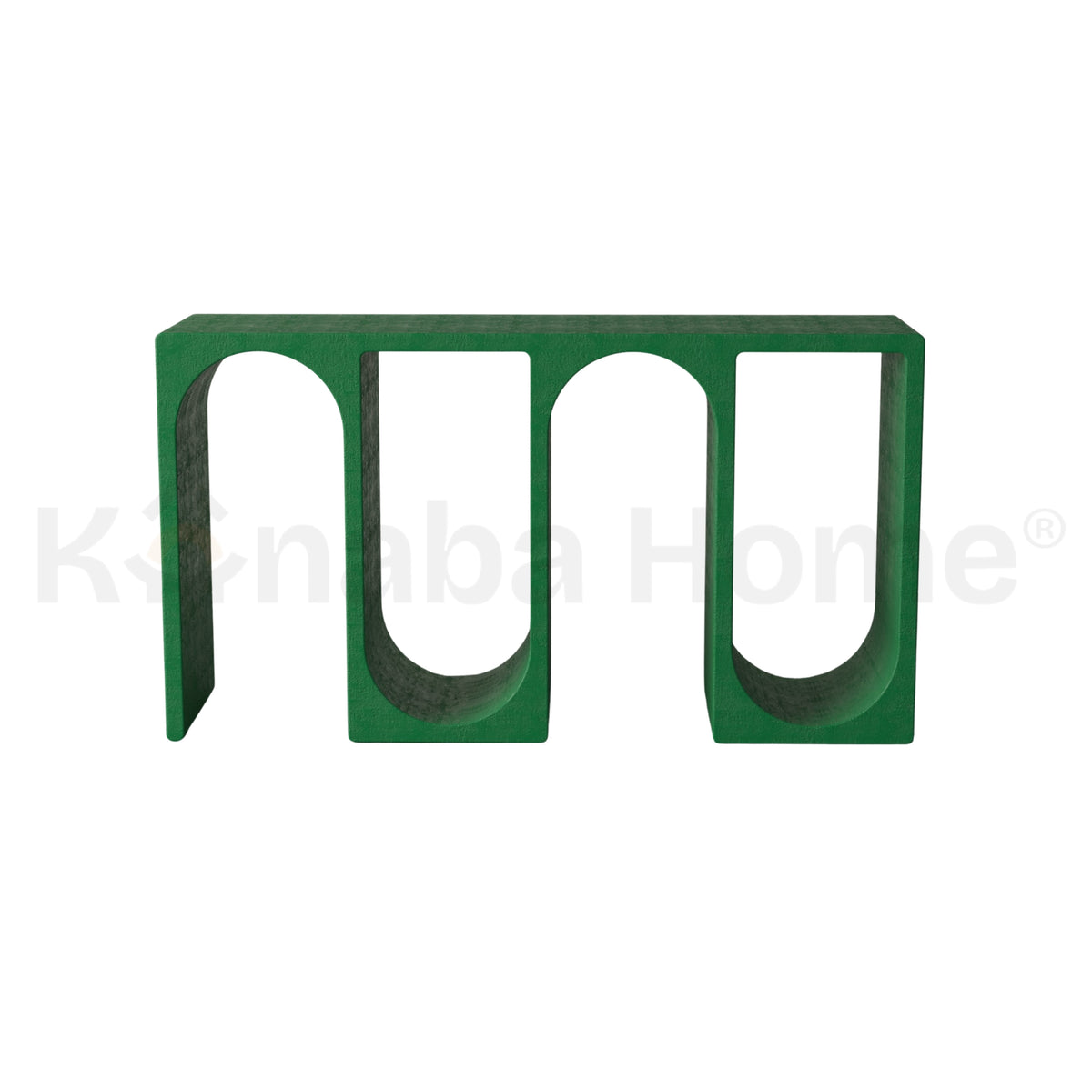 Trivio Console-German MDF & Bendy wood-Rhythmic Arcade Design-Kanaba Home