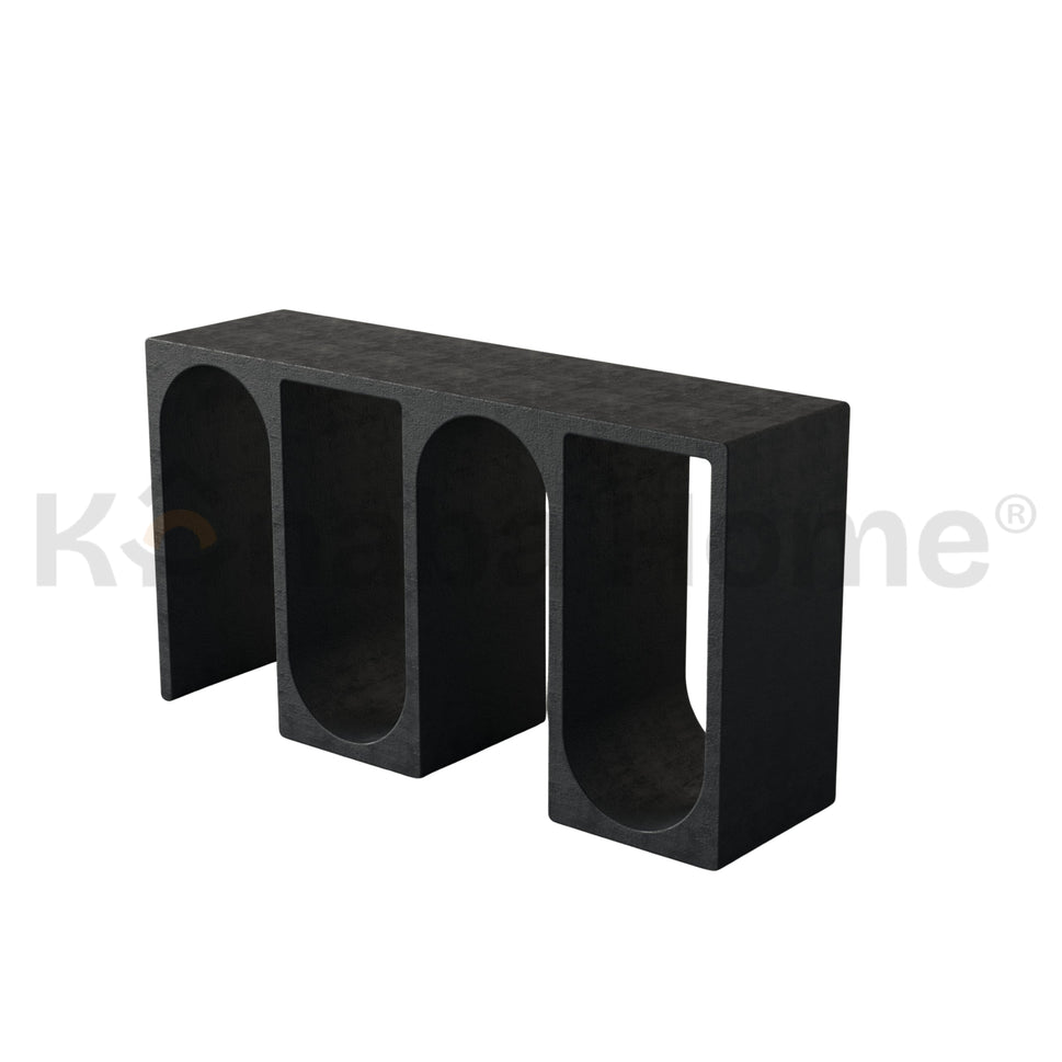 Trivio Console TableBLACK RAL 9011