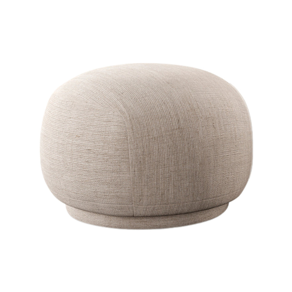 Tula PoufOff-White| Dia 60 x H 41 cm | Linen