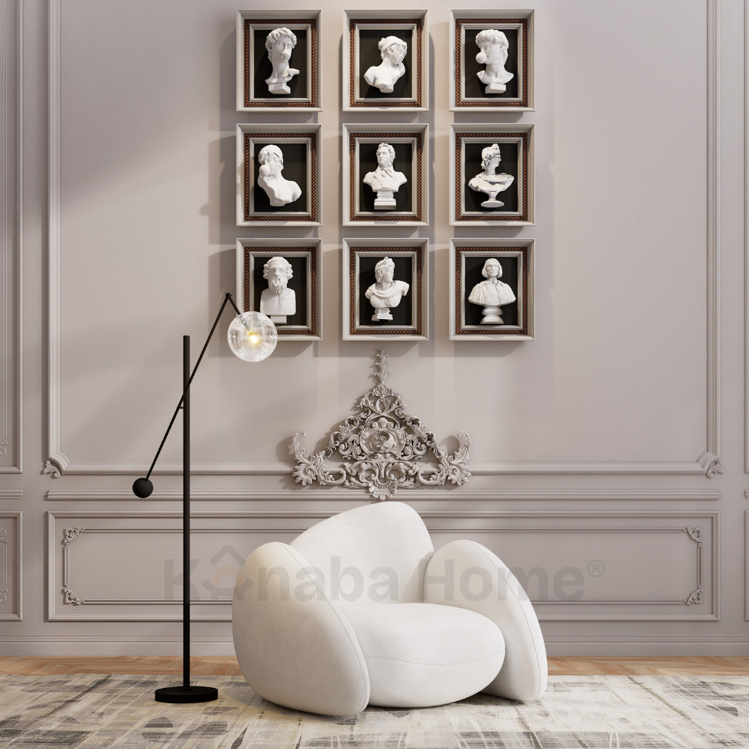 white cloud armchair