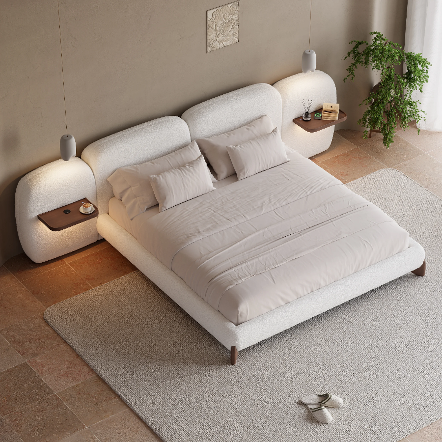 Vea Boucle Bed