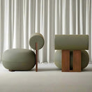 Vinto Accent ChairGreen | Linen (IDT DENIM-21 G)